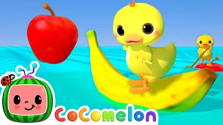 Apples and Bananas with Animal Friends! | Ducks For Children | Cocomelon Nursery Rhymes & Kids Songs