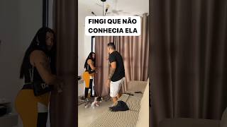 FINGI QUE NÃO CONHECIA ELA 😂