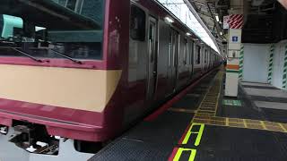 E531系赤電ラッピング東京出発