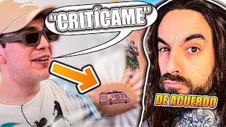 JUANSGARNIZO ME PIDE que le CRITIQUE los TATUAJES mientras se TATÚA EN DIRECTO 🤬