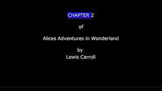 Alice in Wonderland - Chapter 02 - The Pool of Tears