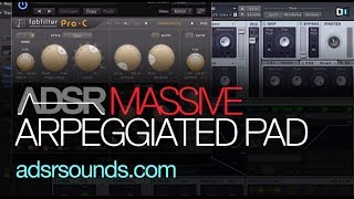 NI Massive - Pad Design With An Arpeggiated Vibe For Techno - How To Tutorial