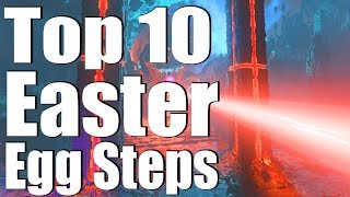 TOP 10 HARDEST EASTER EGG STEPS IN ZOMBIES!