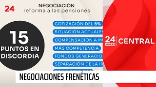 Reforma a las pensiones se vota la próxima semana | 24 Horas TVN Chile