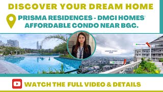 📣 Explore Prisma Residences by DMCIHomes - Comfort and affordability near BGC #dmcihomes  #dmci