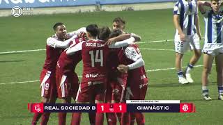 Resumen #PrimeraFederación | Real Sociedad B 1-1 Nàstic de Tarragona | Jornada 20 | Temporada 24/25