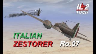 IL-21946 ITALIAN ZESTORER THE Ro.57 IN ACTION