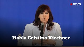 Habla Cristina Kirchner tras su condena por la causa Vialidad
