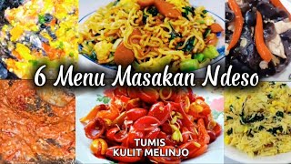 Aneka Menu Masakan Ndeso Yang Bikin Kamu Ketagihan