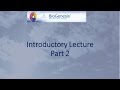 BioGenesis Introductory Lecture Part 2