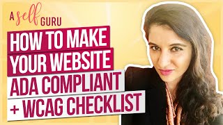 ADA Website Compliance and WCAG Checklist (Lawyer Approved)