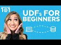 Snowflake 101: What are UDFs?