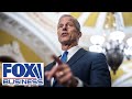 Sen. John Thune speaks after being elected Senate majority leader