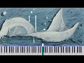 Roque Baños - The White Whale Chant [piano tutorial]