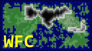 Wave Function Collapse algorithm implementation attempt