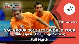 2015 Chile Open FULL MATCH: Ricardo/Mario vs FERNANDEZ Marcelo/ROMAN Sebastian (Qual. Groups)