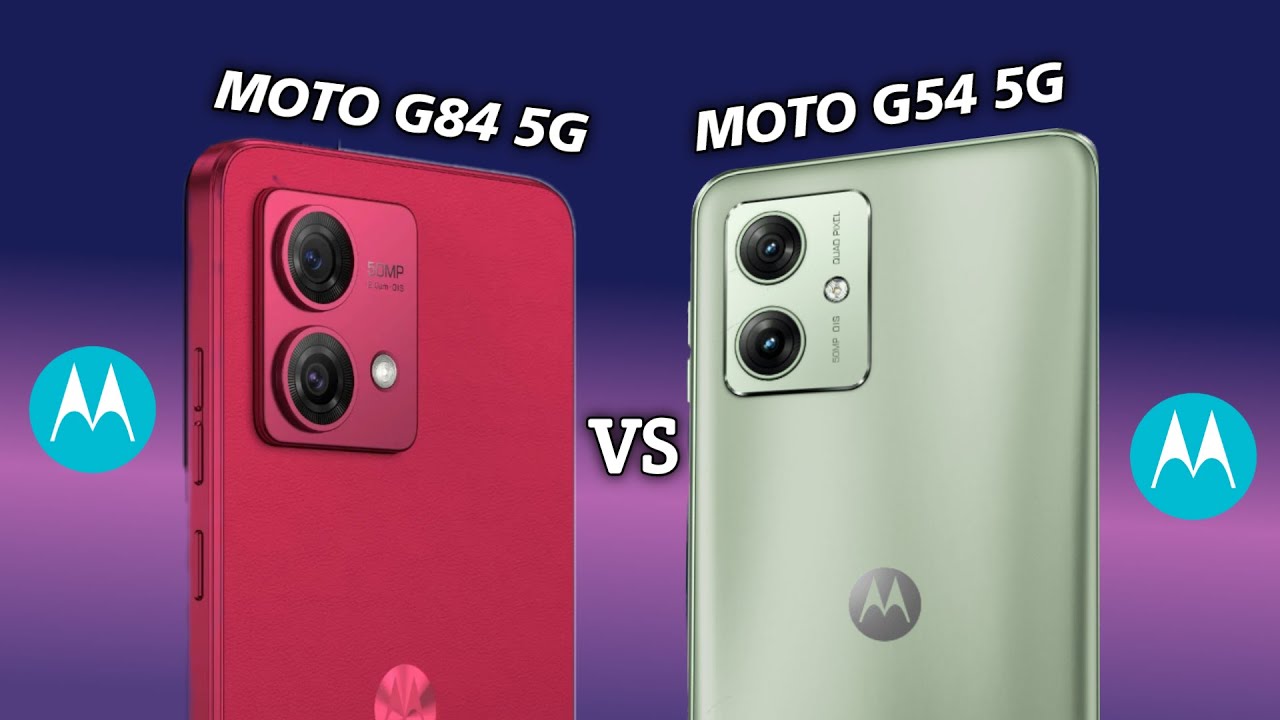 Motorola G84 5G VS Motorola G54 5G - YouTube