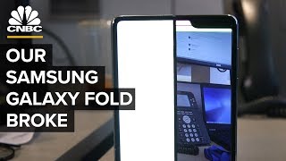 Our Samsung Galaxy Fold Broke After Two Days