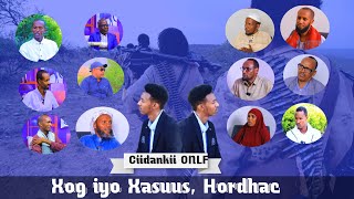 Taxanaha Xog iyo xasuus iyo Halgankii Jabhadda ONLF