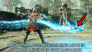 ONE OF THE MOST BREATHTAKING MOVE IN GOW 2018 MISSING IN GOW RAGNAROK | GOW 2018 | GMGOW