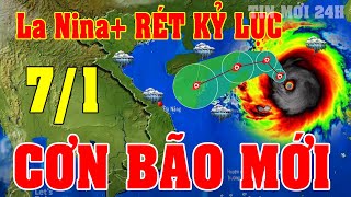 Tin bão Mới Nhất | Dự báo thời tiết hôm nay ngày mai 7/1 | dự báo thời tiết 3 ngày tới#thoitiet