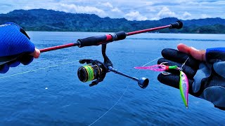 Jig Killer MURAH Pesta STRIKE‼️Ultralight Jigging Pakai Rod Relix nusantara Capung 662 & Jabrik XP