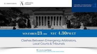 Emergency Arbitration - George Bermann and Eduardo Zuleta | Columbia Law School