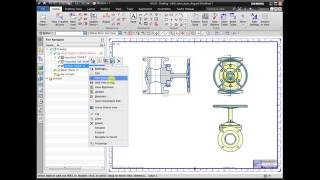 NX CAD 2D Drafting : Section assembly views