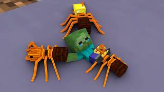 Baby Zombie Hate Ants - Minecraft Animation