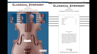 Classical Symphony,  arr. Carrie Lane Gruselle – Score & Sound