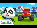 Bayi Panda Dan Mobil-mobil Besarnya | Kumpulan Film Bayi Panda | BabyBus Bahasa Indonesia