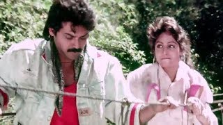 Kshana Kshanam Movie Scenes - Sridevi laughing at Venkatesh - Venkatesh
