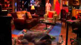 The big bang theory-Sheldon activates the thieves trap