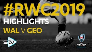 Wales v Georgia (43-14) | Rugby World Cup 2019 Highlights