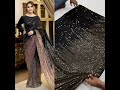 lovely black on beauty siqence saree only rs 2300