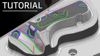 New Rest Finishing Tutorial - Autodesk Fusion 360 with PowerMill 2023.1