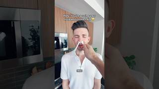 I will NEVER wax my nose hairs again π #shorts