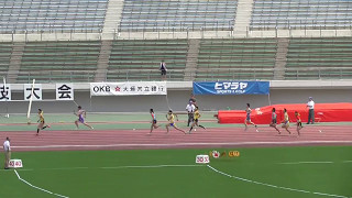 第61回中部実業団対抗陸上競技大会　男子招待高校4×100mR　決勝　大垣商高　41.55　2017/5/14