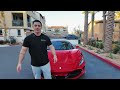 dropshipping abroad my first red ferrari f8 tributo 🏎️