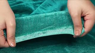 Solid Velvet Fabric