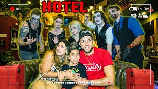 We Got TRAPPED in a HAUNTED HOTEL!! | The Royalty Family
