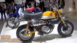 【東京モーターショー】HONDA new Monkey125 \u0026 Super Cub125 details モンキー\u0026スーパーカブTokyo Motor Show2017