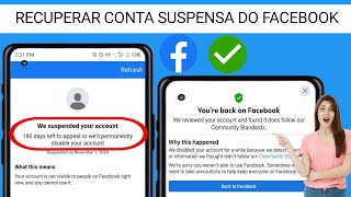 como recuperar sua conta suspensa do Facebook por 180 dias|Recuperação de conta suspensa do Facebook