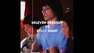 Mileven Breakup VS Byler Fight | Stranger Things