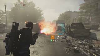 The Division 2 全境封鎖2 TU16.2 全域好萊塢 先鋒坦克橫推 最高難度5政令控制點運輸隊 普通話解說