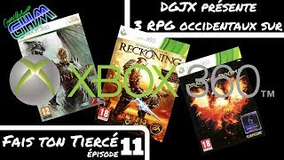 [FaisTonTiercé #011] Découvrez 3 jeux RPG à l'occidentale sur Xbox 360 !