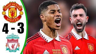 Manchester United vs Liverpool 4-3 - All Goals \u0026 Highlights - 2025