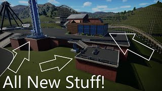 Struggling To Finnish The Plaza | VECTOR Land Part 17 | Planet Coaster Modded