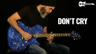 Guns N' Roses - Don't Cry - Electric Guitar Cover by Kfir Ochaion - Jens Ritter Instruments