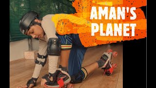 ROLLER SKATING IN MALAYALAM - AMAN'S PLANET-- റോളർ സ്‌കേറ്റിങ് മലയാളത്തിൽ